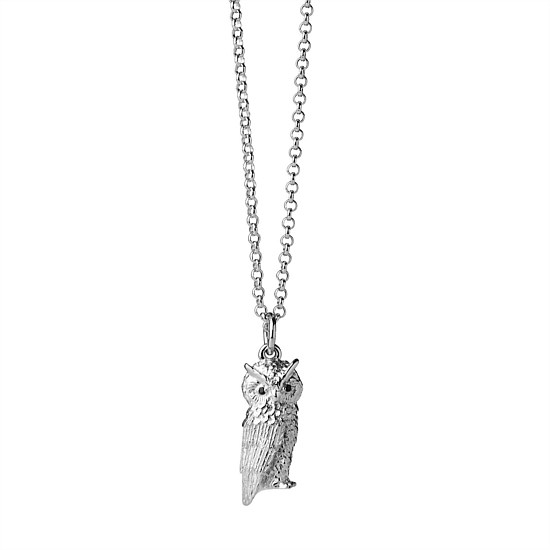 KWJ Owl Necklace STG