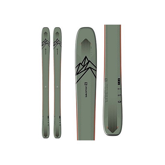 Unisex N Qst 106-Oil Green/Orange Ski