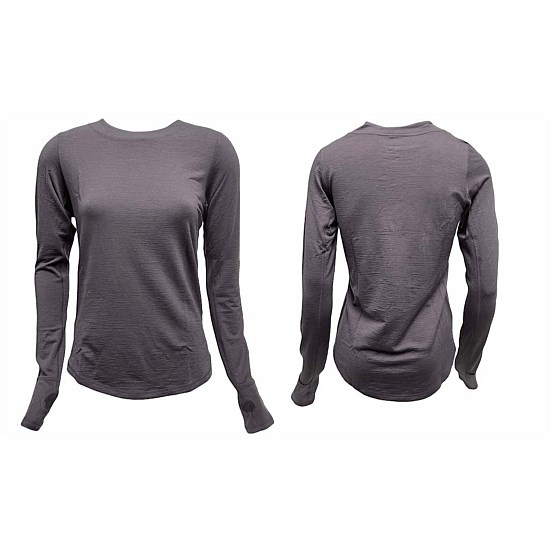 Womens Long Sleeve Merino Baselayer