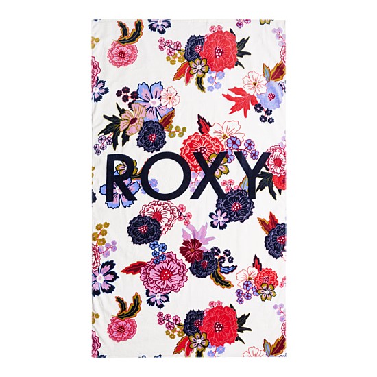 Cold Water Printed Towel Snow White Lt Magic Flowers
