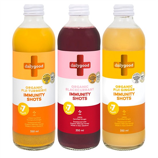 Organic Immunity Shots x3 pack