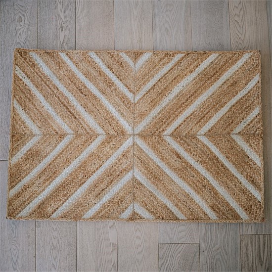 Chevron Jute Rug