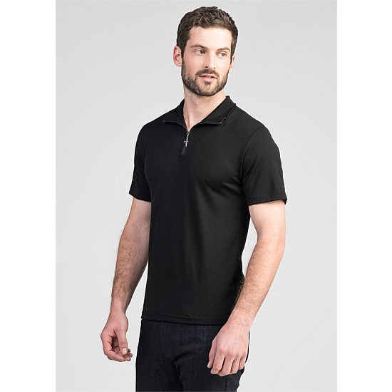 Mens Zip Tee