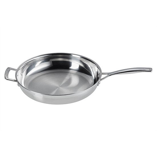 3 Ply Stainless Steel Uncoated Frying Pan