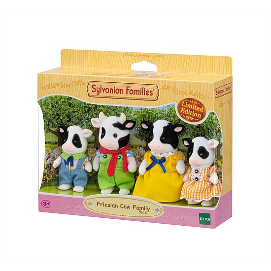 Sylvanian Families Friesian Cow Family