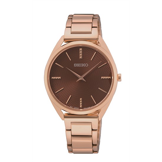 Seiko Conceptual Series Ladies Rose Gold Daywear Watch