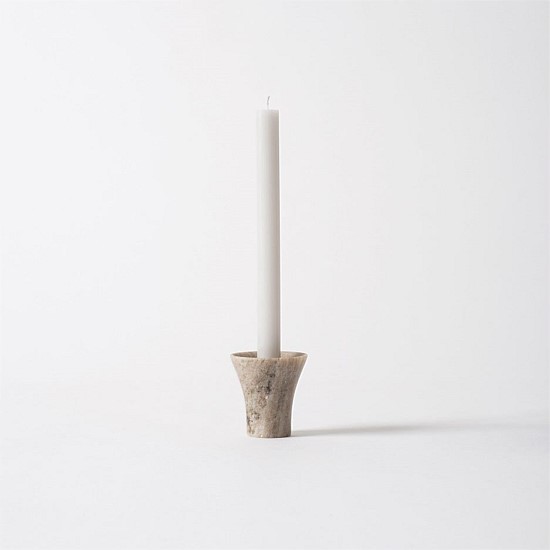 Flare Candle Holder Forest Brown