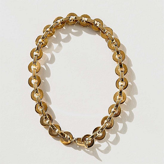 Moon Anklet, Gold