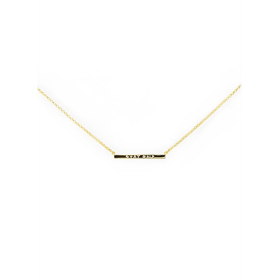 Stay Gold Necklace