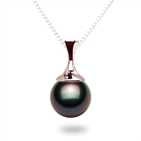 Black Tahitian Pearl Twist Chandelier Pendant Black Tahitian Pearl Twist Chandelier Pendant