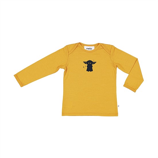 merino wool - mini long sleeve tee