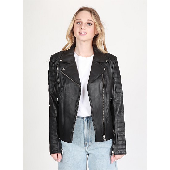 Knew Leather Jacket