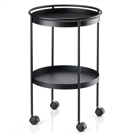 Rocks Bar Trolley Black