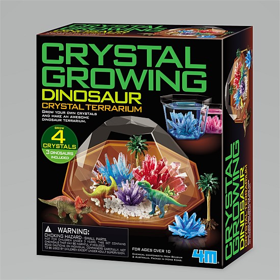 Crystal Growing Dinosaur Terrarium