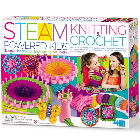 STEAM Powered Kids Knitting & Crochet