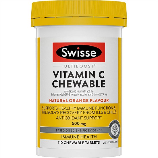 Ultiboost Vitamin C Chewable 500mg