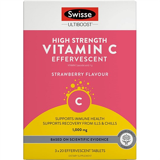 Ultiboost High Strength Vitamin C Effervescent