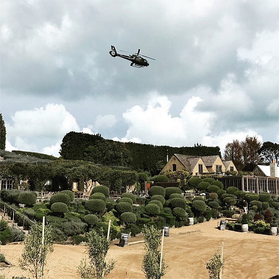 Mudbrick Heli-Dining Ferry Return