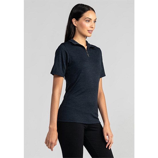 Merino Zip Tee Merino Zip Tee