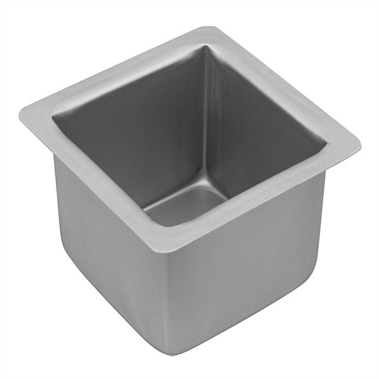 Silver Anodised Square Deep Pan Silver Anodised Square Deep Pan