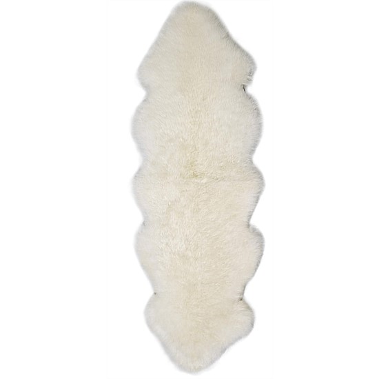 Longwool Sheepskin Rug Double