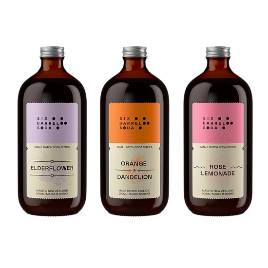 Botanical Soda Syrups