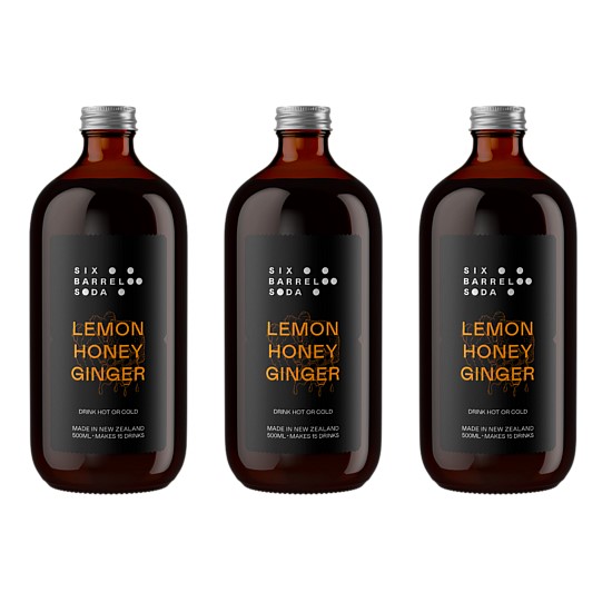 Lemon Honey Ginger Syrups