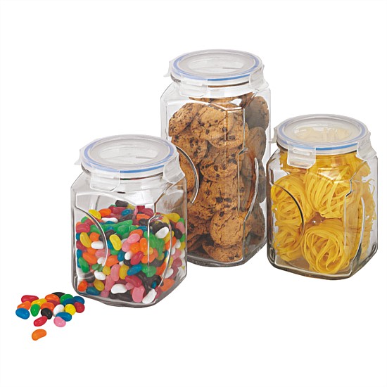 3 Piece Storage Canister Set