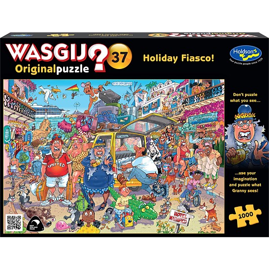 Wasgij Original 37 1000 Piece Jigsaw Holiday Fiasco