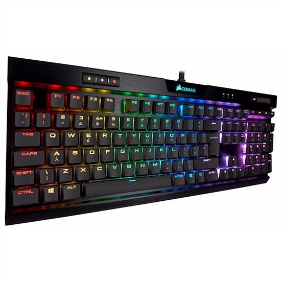 K70 RGB MK.2 Low Profile Mechanical Gaming Keyboard - Cherry MX Low Profile Speed