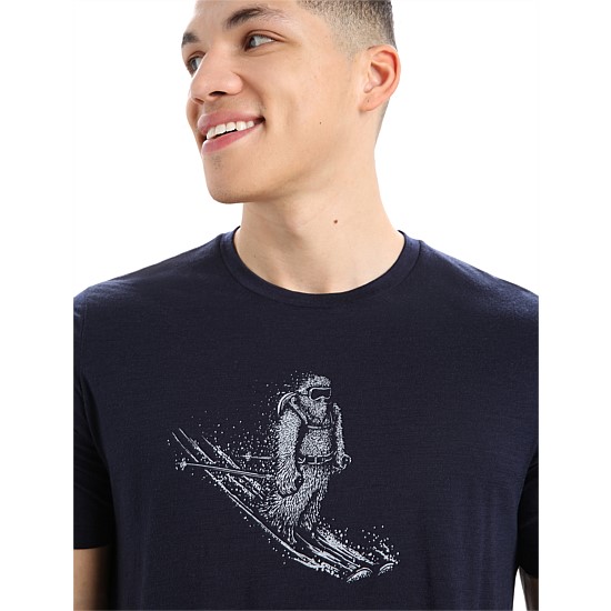 Men Tech Lite II SS Tee Skiing Yeti