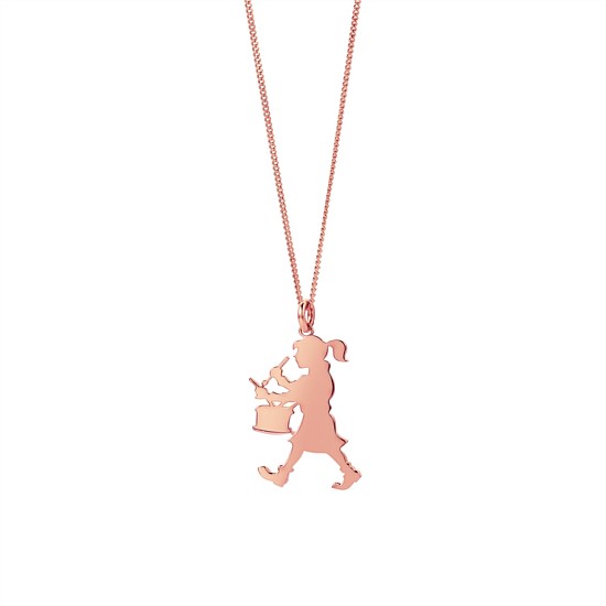 KWJ Drummer Girl Necklace YG