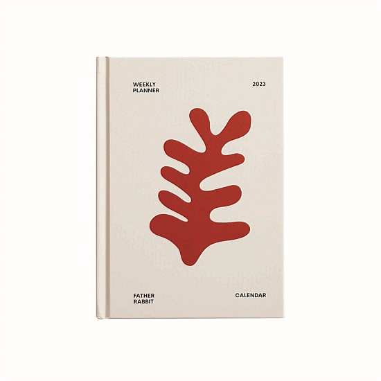 Weekly Diary 2023 | Red Coral