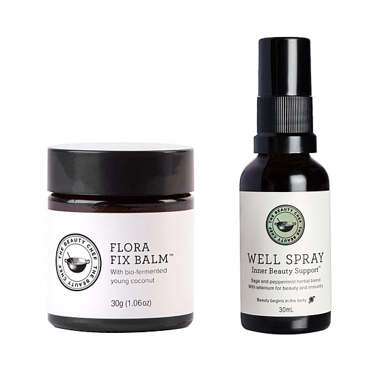 Well Spray Inner Beauty Support & Flora Fix Blam