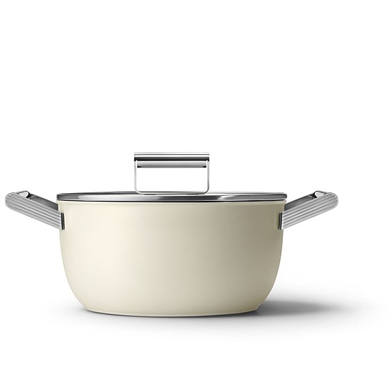 24Cm Cookware Casserole 50'S Style