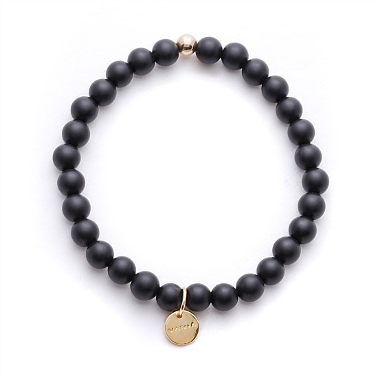 Amuleto Bracelet Onyx 6mm