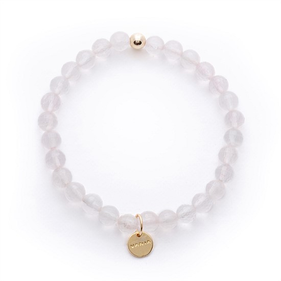 Amuleto Bracelet Rose Quartz 6mm