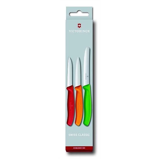 Victorinox Classic 3pce Paring Knive Set