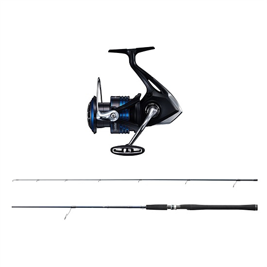 Nexave 4000HGFI + Shadow X 7 6  2Pce 4/7Kg Spin Rod