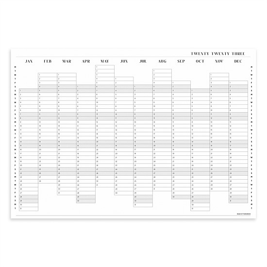 2023 Annual Planner