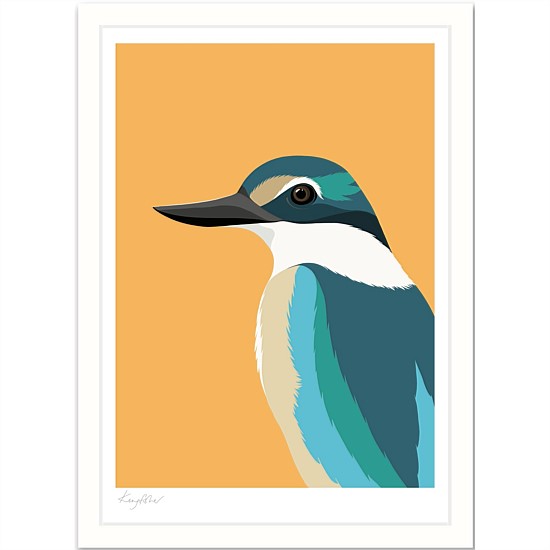 Framed Art Print - Kingfisher