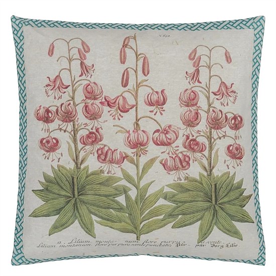 Crown Lily Canvas Cushion