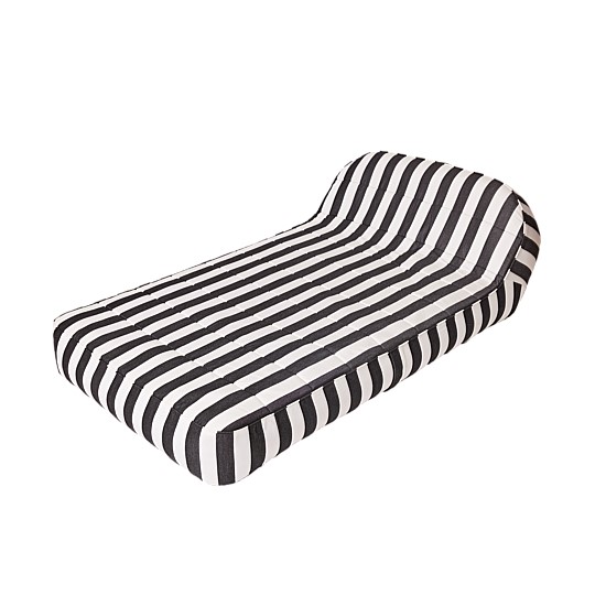 COAST Nimbus Lounger Yacht Stripe Charcoal COAST Nimbus Lounger Yacht Stripe Charcoal