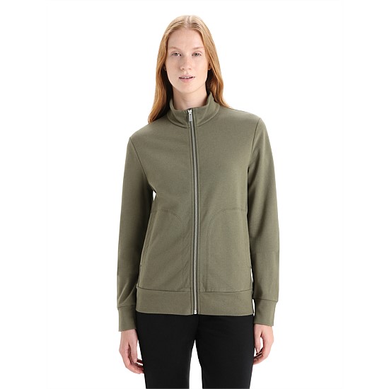 Womens Central Classic LS Zip Womens Central Classic LS Zip