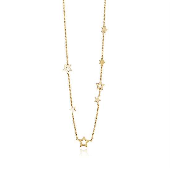 Stargazers Pendant 70cm Gold Plate