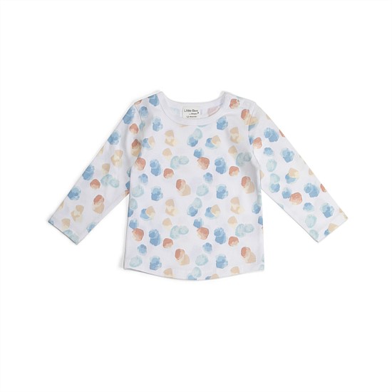 Cotton Long Sleeve Top Spot On Collection