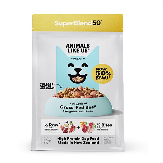 SuperBlend50 Beef & Wagyu Beef Heart Dog Food