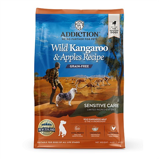 Grain-Free Wild Kangaroo & Apples Dry Dog Food