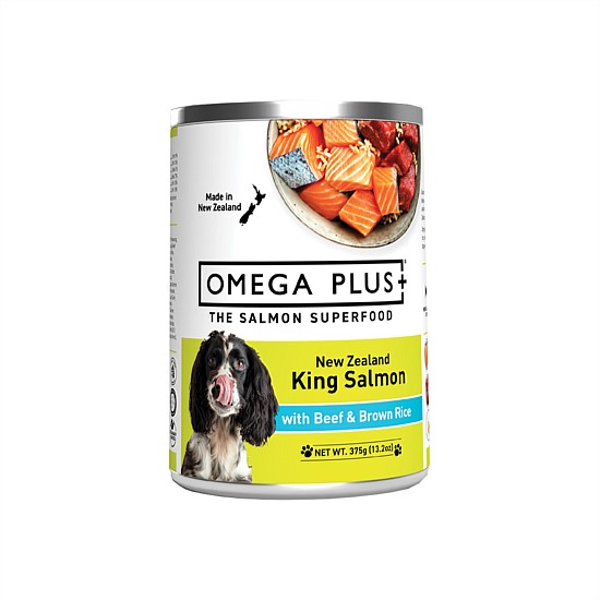 Salmon, Beef & Brown Rice Wet Dog Food