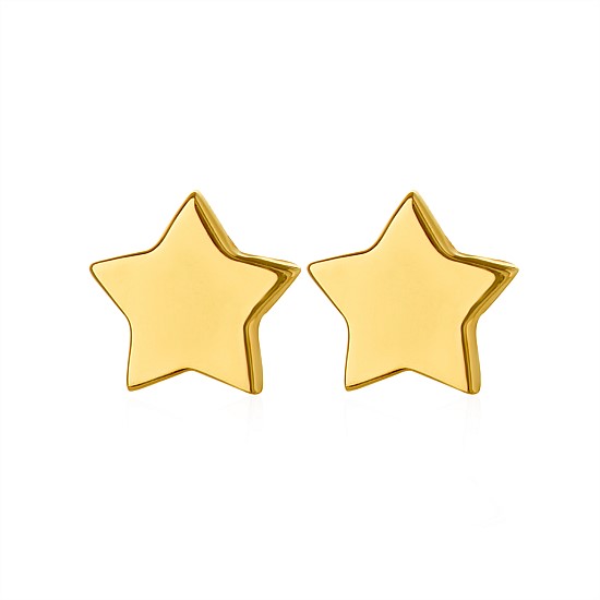 Stargazer Studs 9CT Yellow Gold